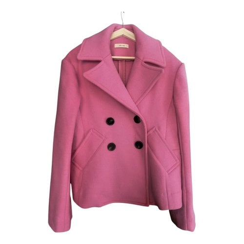 Pre-owned Celine Wool Blazer In Pink
