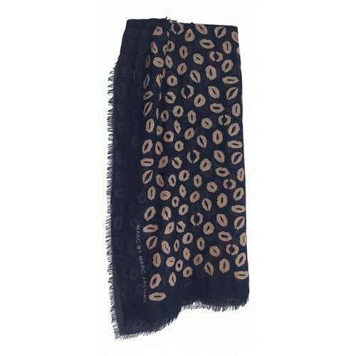 Pre-owned Marc By Marc Jacobs Scarf In Black