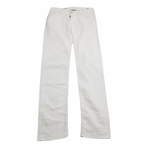 Pre-owned Cycle Jeans In White