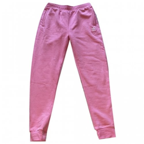 Pre-owned Adidas Originals Trousers In Pink