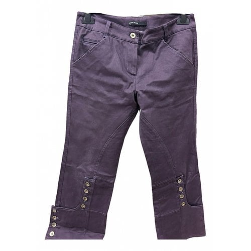 Pre-owned Alexander Mcqueen Short Pants In Purple
