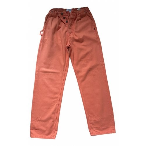Pre-owned Mira Mikati Straight Jeans In Orange