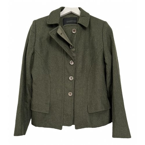 Pre-owned Ermanno Scervino Wool Jacket In Green