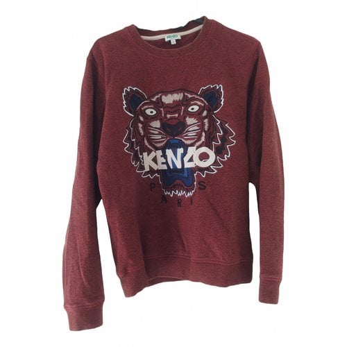 Pre-owned Kenzo Tiger Sweatshirt In Red