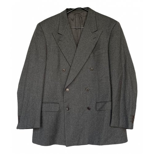 Pre-owned Cerruti 1881 Wool Blazer In Grey