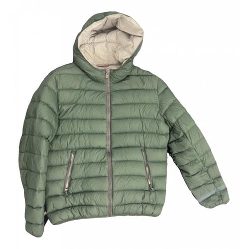 Pre-owned Colmar Puffer In Green