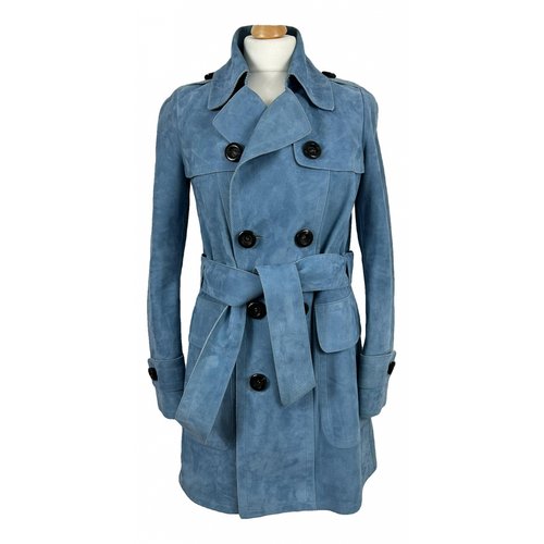 Pre-owned Dsquared2 Coat In Blue