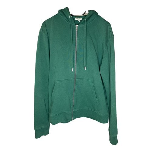 Pre-owned Kenzo Sweatshirt In Green