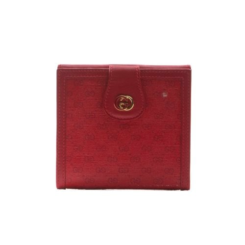 Pre-owned Gucci Wallet In Red