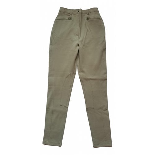 Pre-owned Max & Co Trousers In Green