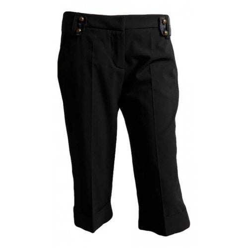 Pre-owned Sandro Short Pants In Black
