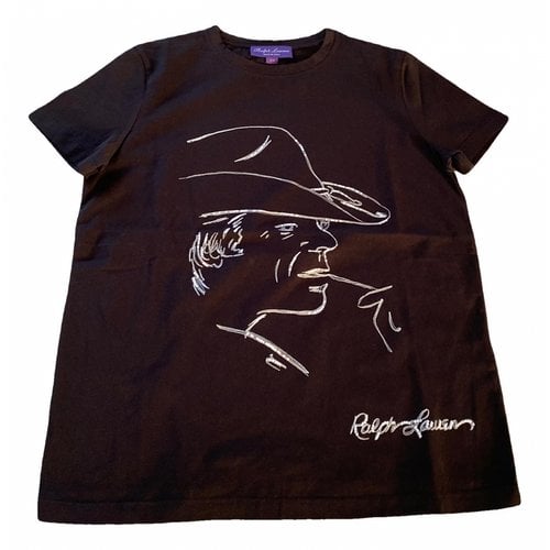 Pre-owned Ralph Lauren Purple Label T-shirt In Black