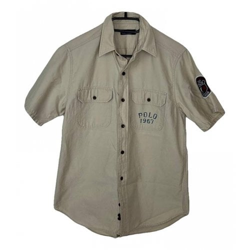 Pre-owned Polo Ralph Lauren Shirt In Beige