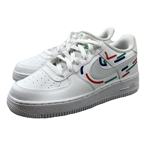Pre-owned Nike Air Force 1 Trainers In White