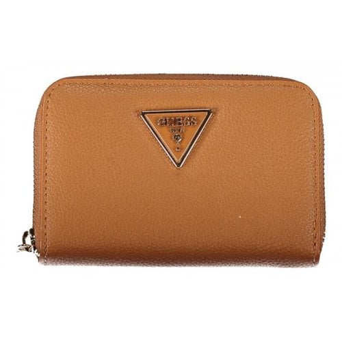 Pre-owned Guess Wallet In Brown