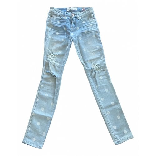 Pre-owned Marc By Marc Jacobs Slim Jeans In Blue