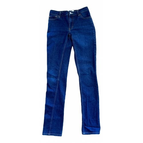 Pre-owned Acne Studios Flex Jeans In Blue