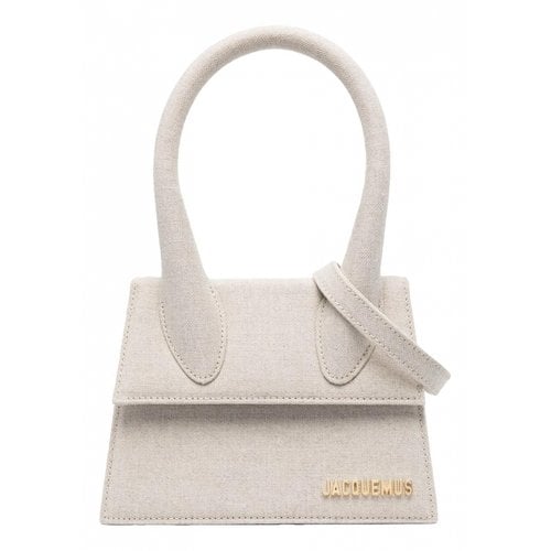 Pre-owned Jacquemus Linen Purse In Beige