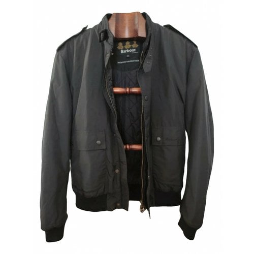 Pre-owned Barbour Parka In Black