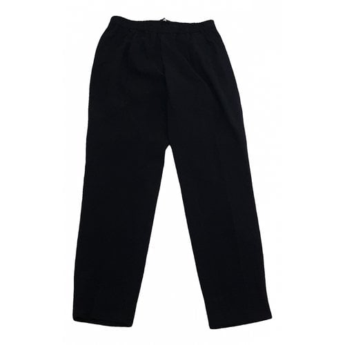 Pre-owned Seventy Trousers In Black