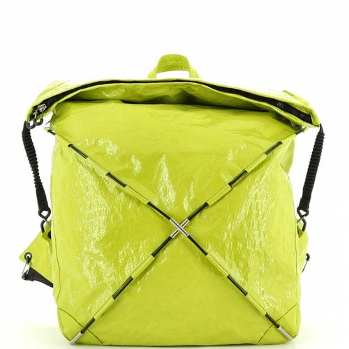 Pre-owned Bottega Veneta Leather Handbag In Green