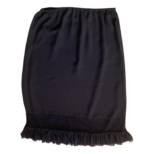 Pre-owned Patrizia Pepe Mid-length Skirt In Black