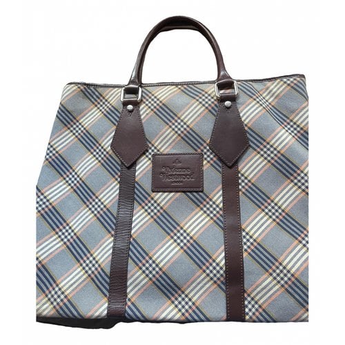 Pre-owned Vivienne Westwood Cloth Weekend Bag In Multicolour