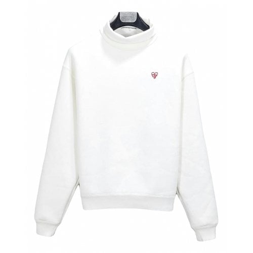 Pre-owned Alexander Wang Sweatshirt In White