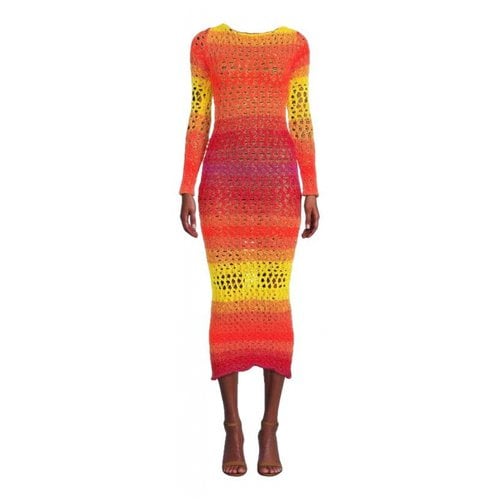 Pre-owned Agr Mid-length Dress In Multicolour