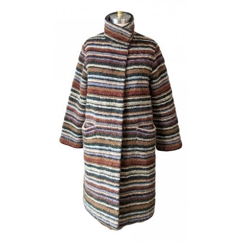 Pre-owned Missoni Wool Coat In Brown