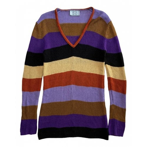Pre-owned Prada Wool Sweatshirt In Multicolour