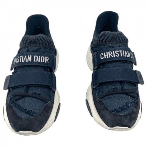 Pre-owned Dior D-wander Trainers In Blue