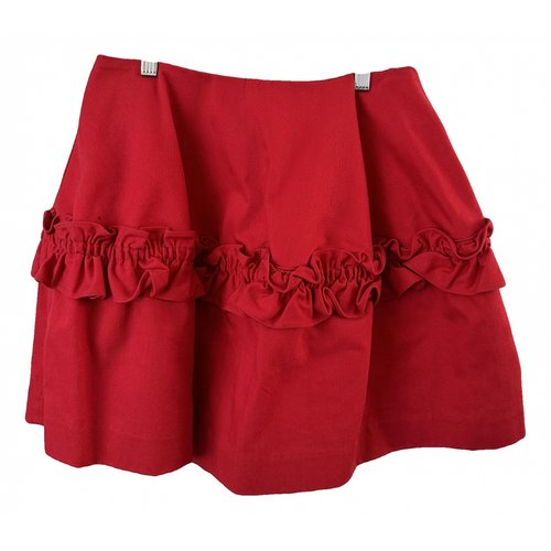 Pre-owned J Brand Mini Skirt In Red
