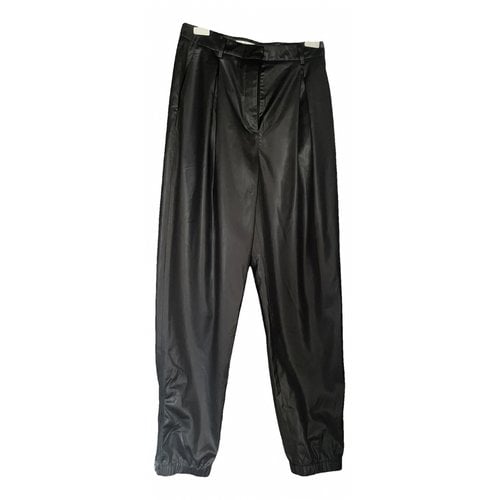Pre-owned Tibi Large Pants In Metallic