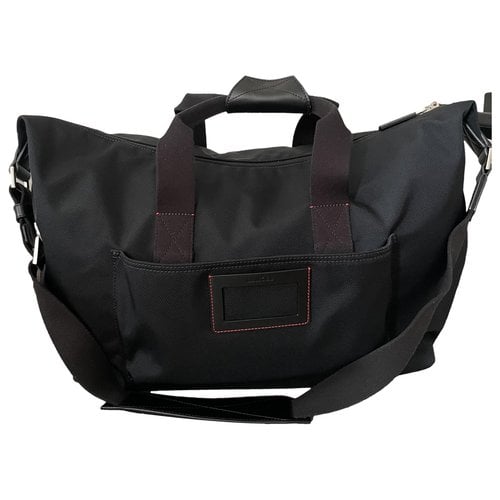 Pre-owned Lancel 24h Bag In Black