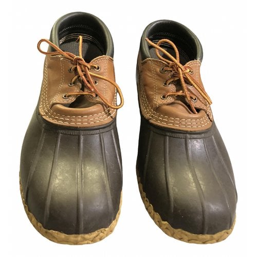 Pre-owned L.l.bean Boots In Brown