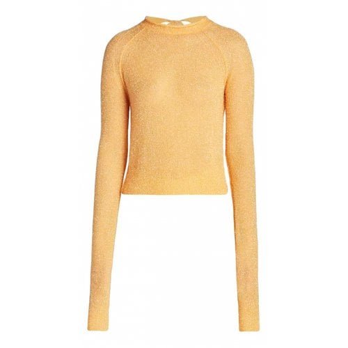 Pre-owned Acne Studios Top In Yellow