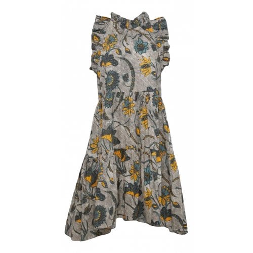 Pre-owned Ulla Johnson Mid-length Dress In Grey