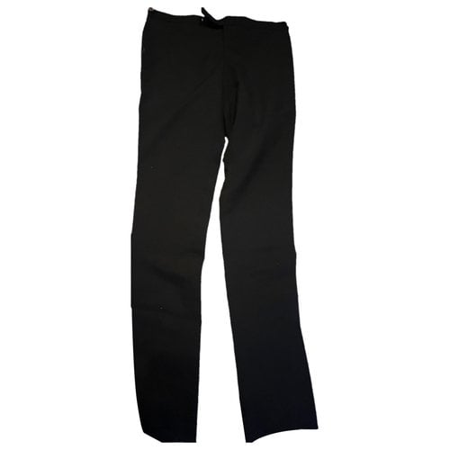 Pre-owned Thom Browne Trousers In Black