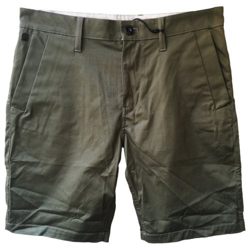 Pre-owned G-star Raw Short In Green
