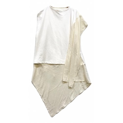 Pre-owned Mm6 Maison Margiela Top In White
