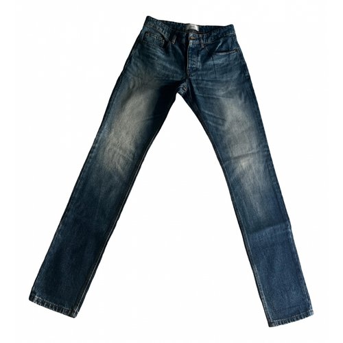 Pre-owned Ami Alexandre Mattiussi Straight Jeans In Blue