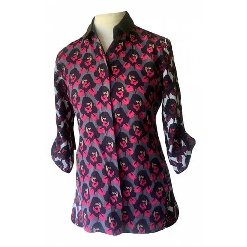 Pre-owned Dorothee Schumacher Silk Blouse In Multicolour