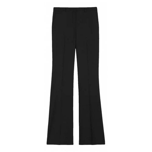 Pre-owned Theory Trousers In Black