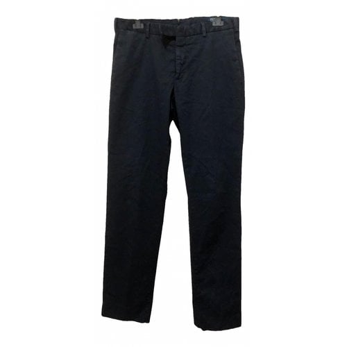 Pre-owned Ralph Lauren Trousers In Blue