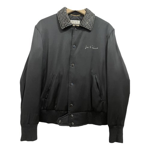 Pre-owned Saint Laurent Vest In Black