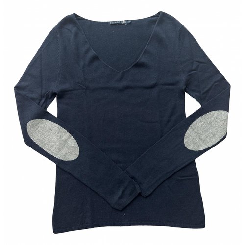 Pre-owned Berenice Cashmere Jumper In Navy