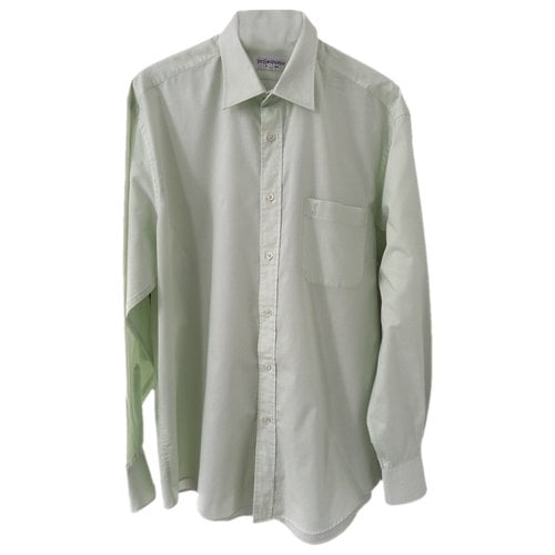 Pre-owned Saint Laurent Shirt In Green