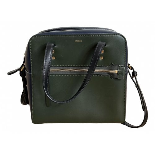 Pre-owned Joseph Leather Crossbody Bag In Green