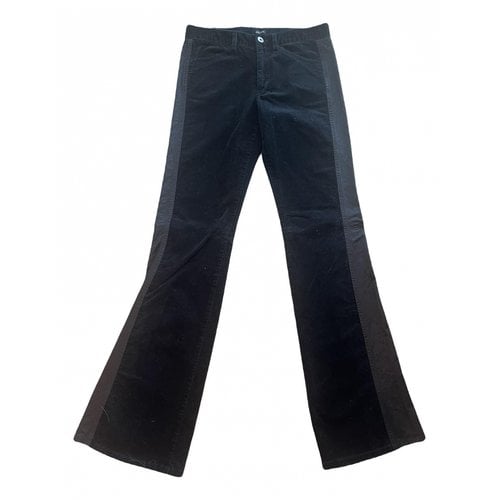 Pre-owned Joseph Trousers In Black